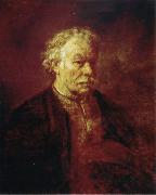REMBRANDT Harmenszoon van Rijn Portrait of an Elderly Man oil painting on canvas